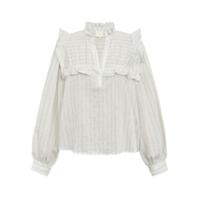 Gossia bluse – AnnabellGO (Råhvid stribet)