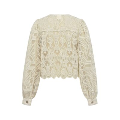 Gossia bluse – SivGO (Creme)