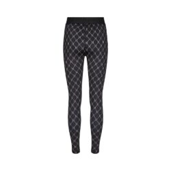 Hype the Detail leggings - Printed 3-200-21 (SortBeige)-3