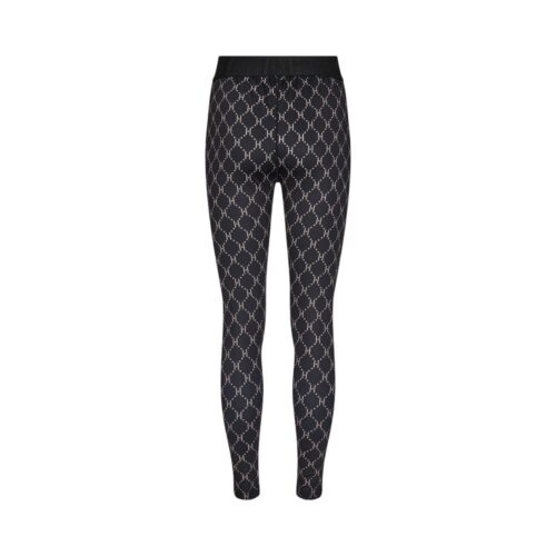 Hype the Detail leggings - Printed 3-200-21 (SortBeige)-3