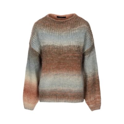 Luxzuz strik sweater – Kiki Knit (Lysegrøn mix)