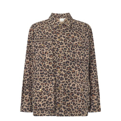 Depeche Jakke JaneDE Jacket – 100162 – Leopard printed (261)