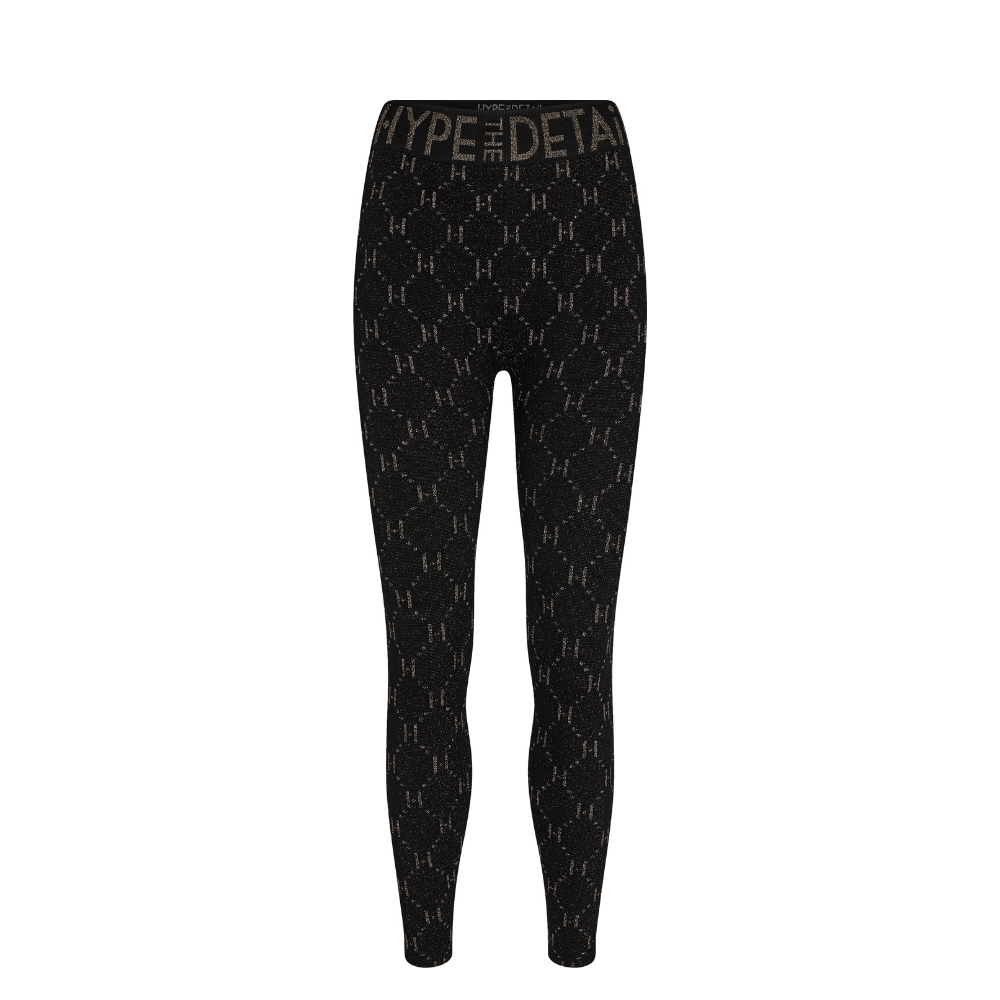 Hype the Detail legging with lurex 3-450-21-3