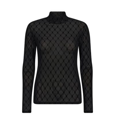 Hype the Detail – Mesh bluse 3-315-14-9 (Black)