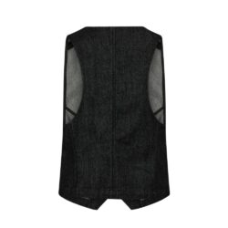 Copenhagen Muse vest – CMJEAN (Sort demin)