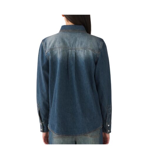 Ivy Copenhagen denim skjorte IVY-Ora Denim Shirtr Wash Melilla - I235196 - Denim Blue