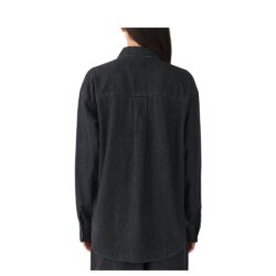 Ivy Copenhagen denim skjorte IVY-Queen Matti Oversize Shirt Black – I235200 – Black Sort