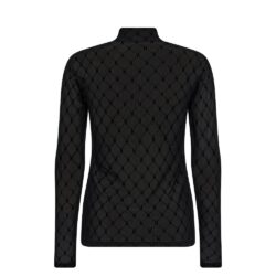 Hype the Detail – Mesh bluse 3-315-14-9 (Black)