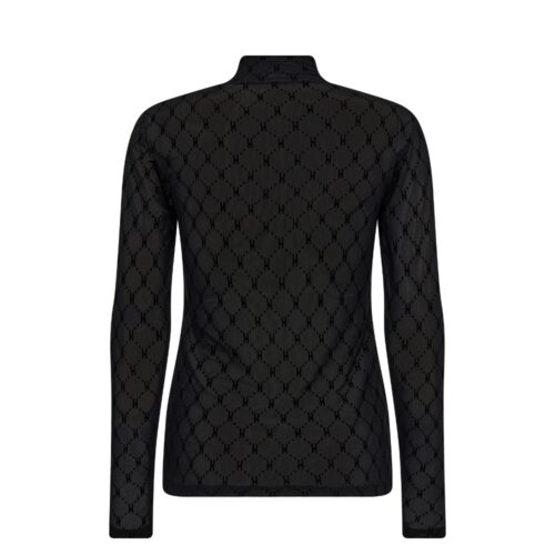 Hype the Detail – Mesh bluse 3-315-14-9 (Black)