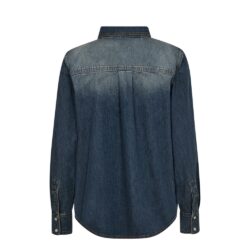 Ivy Copenhagen denim skjorte IVY-Ora Denim Shirtr Wash Melilla - I235196 - Denim Blue