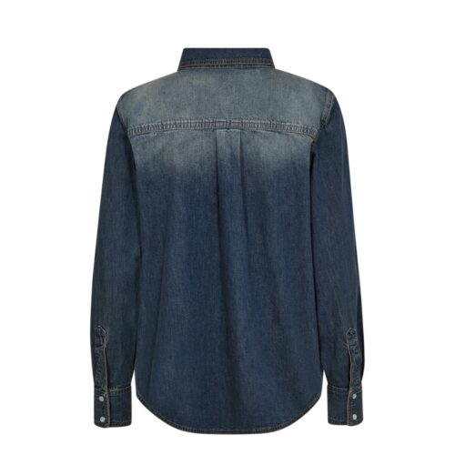 Ivy Copenhagen denim skjorte IVY-Ora Denim Shirtr Wash Melilla - I235196 - Denim Blue