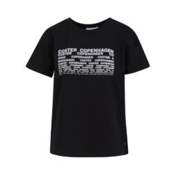 Coster Copenhagen t-shirt - Logo (Sort) (2)