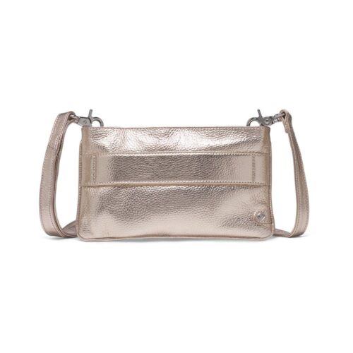 Depeche clutch i skind 16378 (Guld)