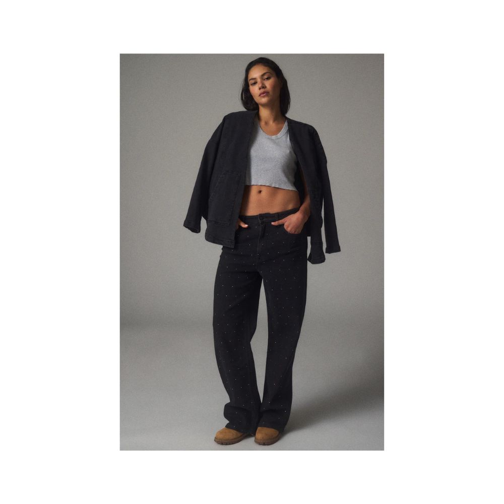 Ivy Copenhagen jeans – IVY-Brooke Glam rockstar (Mørkegrå) Ivy Copenhagen jeans – IVY-Brooke Glam rockstar (Mørkegrå) - Billede 4
