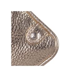 Depeche clutch i skind 16378 (Guld)