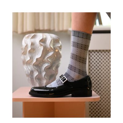 MP Denmark strømper Randi socks - 77742 (Dusty Blue)