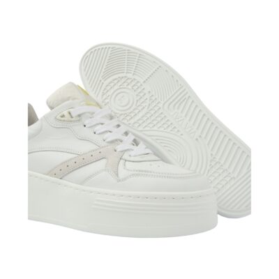 Hvide sneakers med tyk sål fra Via Vai - ISA BO – 62053-01-001 (White)