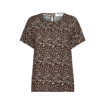 Rosemunde kortærmet bluse – Elif (Leo)