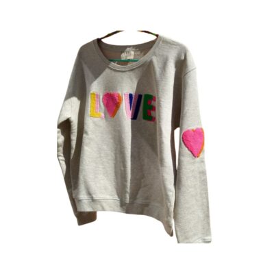 Alternative view of Lulu’s Love sweatshirt – Dobb. Love (Grå/Multi)