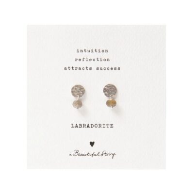 A Beautiful Story øreringe – Mini Coin Lapis (Guld)
