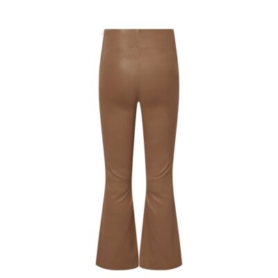Depeche skindbukser - AvaDEP RW Flare 7/8 pants – 50896 – Nougat (199)