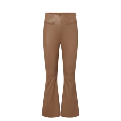Depeche skindbukser - AvaDEP RW Flare 7/8 pants – 50896 – Nougat (199)