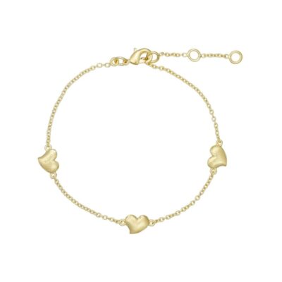 Pure by Nat armbånd - Esmee hearts (Guld)