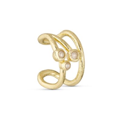 Pure by Nat ørering – Anna Earcuff (Guld)
