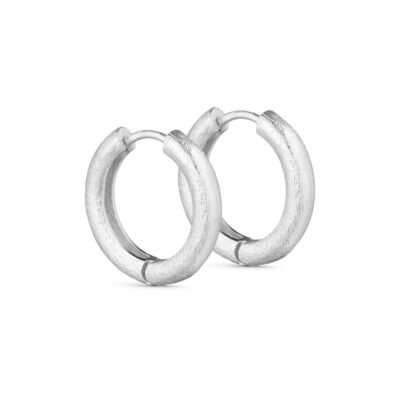 Pure by Nat øreringe - Hoops (Sølv)