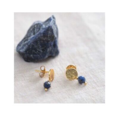 A Beautiful Story øreringe – Mini Coin Lapis (Guld)