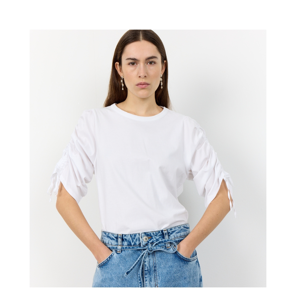 Leveté Room bluse - Kowa 20 (Hvid) Levete Room bluse - LR-Kowa 20 - 101066 - Hvid