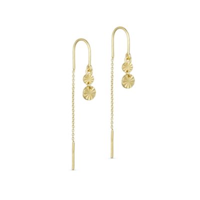 Pure by Nat øreringe - Mille hook earrings – 45900.02 (Guld)