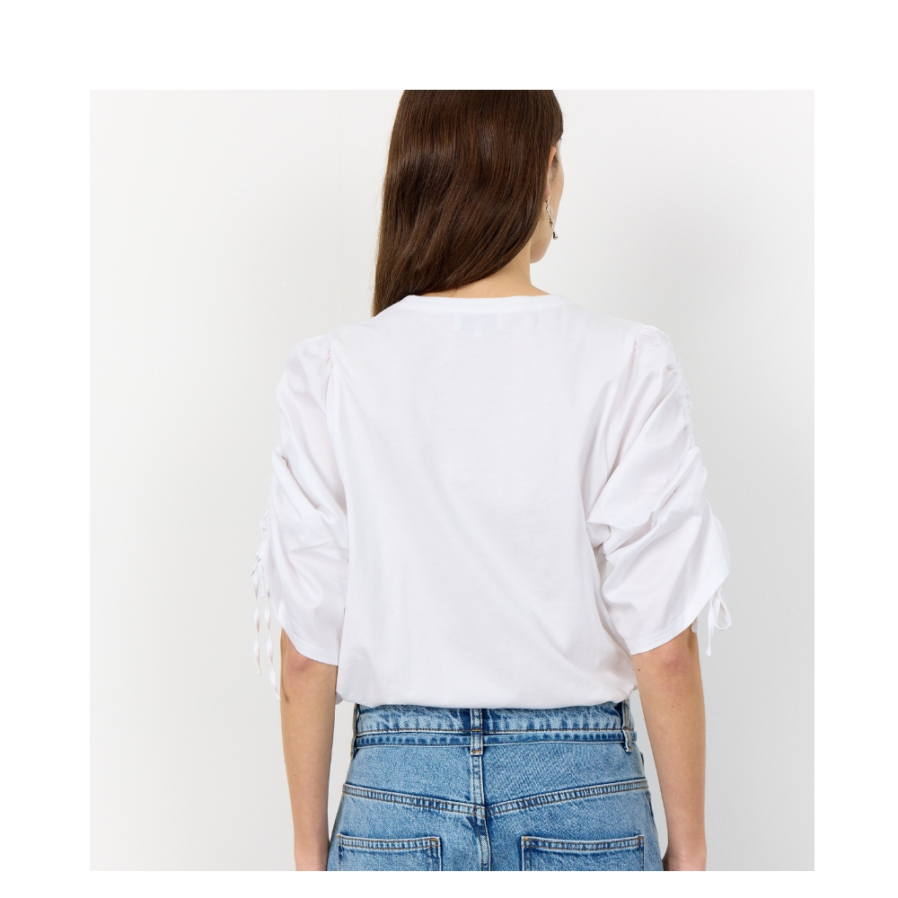 Leveté Room bluse - Kowa 20 (Hvid) Levete Room bluse - LR-Kowa 20 - 101066 - Hvid