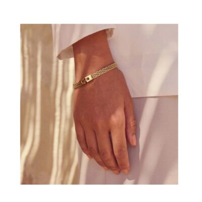 Edblad armbånd – Creoles Large (Guld)