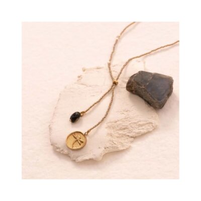A Beautiful Story halskæde – Purpose Labradorite (Guld)