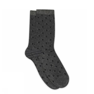 MP Denmark prikkede glimmer strømper - Donna Glitter Socks – 77671 - Navy