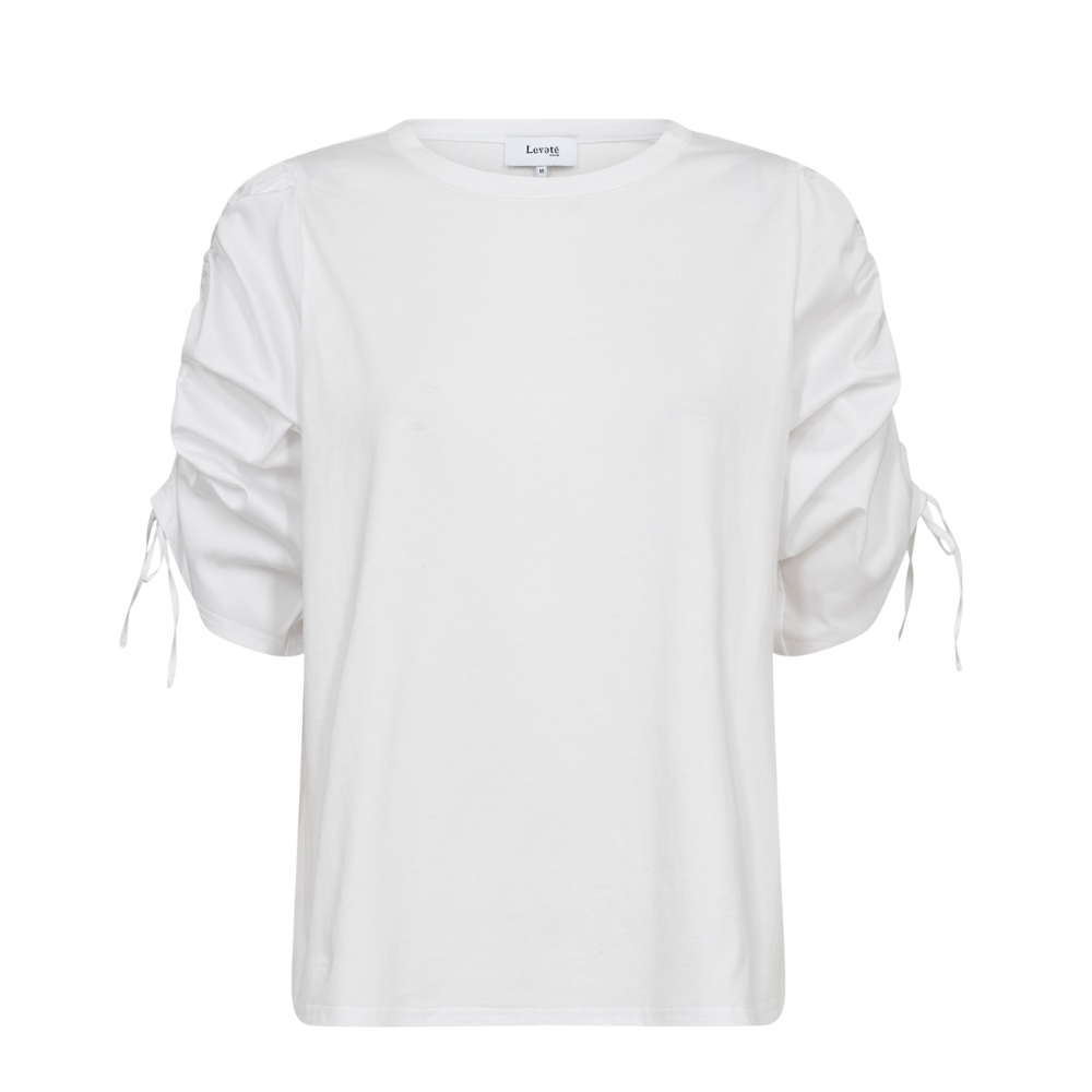 Leveté Room bluse - Kowa 20 (Hvid) Levete Room bluse - LR-Kowa 20 - 101066 - Hvid