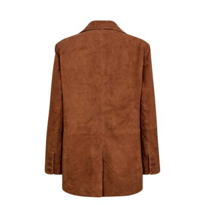 Depeche ruskinds jakke - ZeniaDEP Blazer - 51260 - Cognac