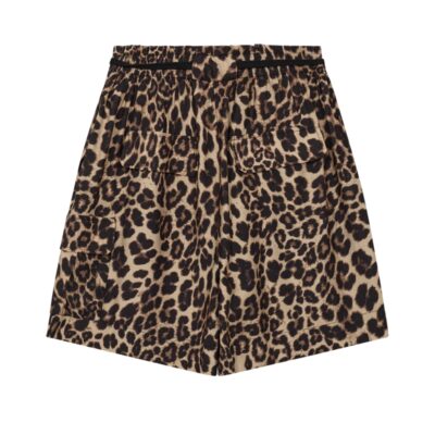 Copenhagen Muse leopard shorts CMGabby shorts - 260190 - Almond Peach w.
