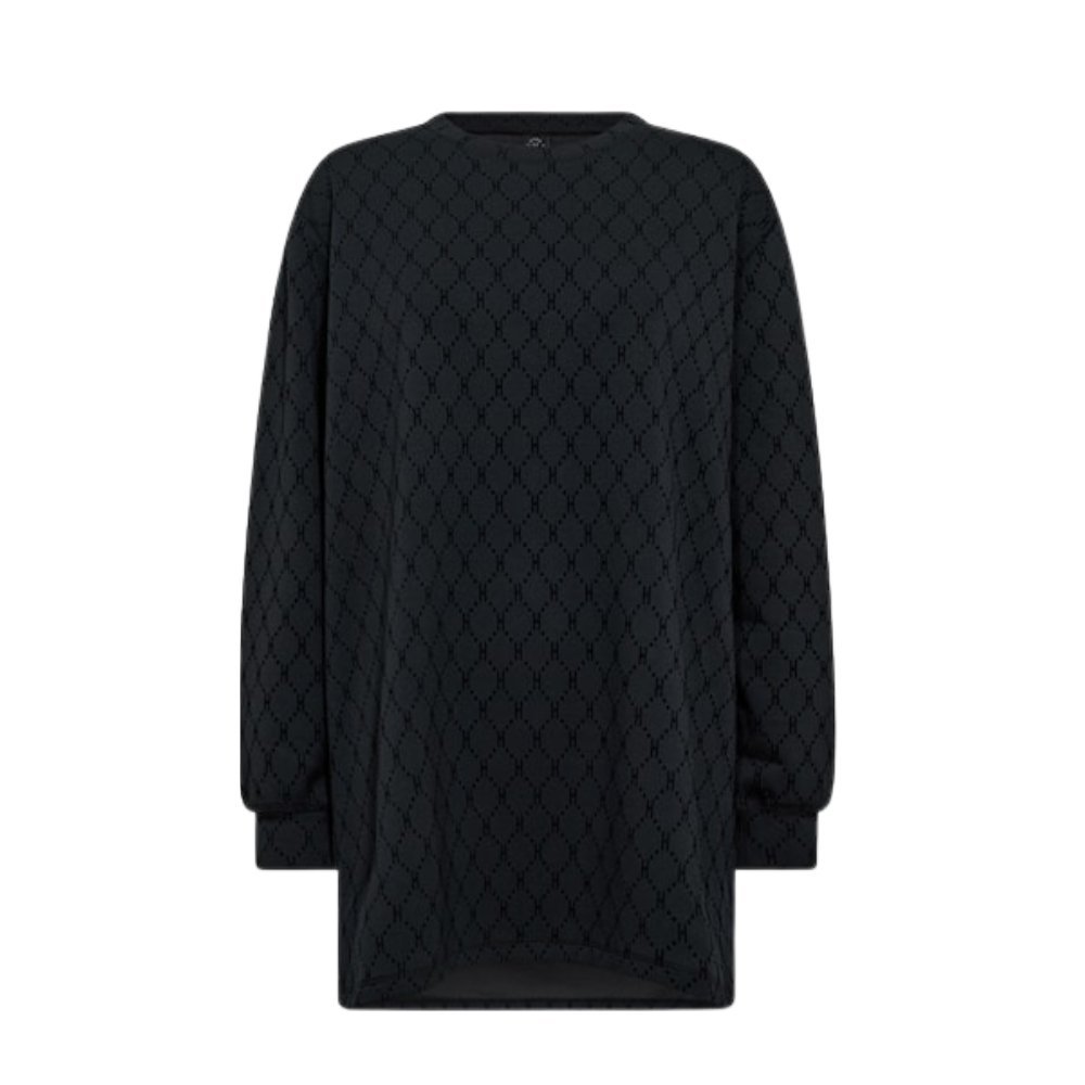 Hype the Detail sweatshirt - 3-560-14-9 (Sort) Hype the Detail Sweatshirt – 3-560-14-9 - Black