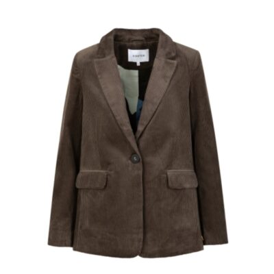 Coster Copenhagen fløjls blazer -Corduroy suit blazer - 254-8403 - Dove Grey