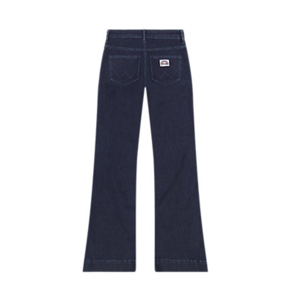 Wrangler jeans - Flare Soft Moonlight (Mørkeblå) Wrangler jeans - Flare Soft Moonlight - 112362668 - Black