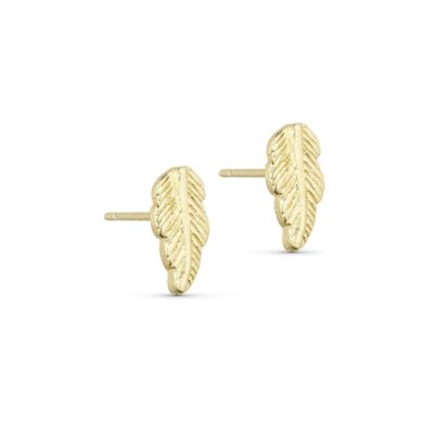 Pure by Nat ørestikkere - Linn post earrings – 45938 (Guld)