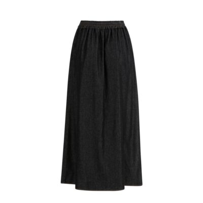 CC Heart denim nederdel - Ellis denim skirt - CCH4534-254 - Black Blue Denim