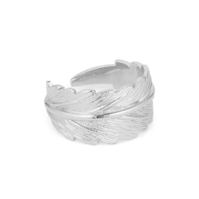 Pure by Nat ring - Linn wide ring – 48326 (Sølv)