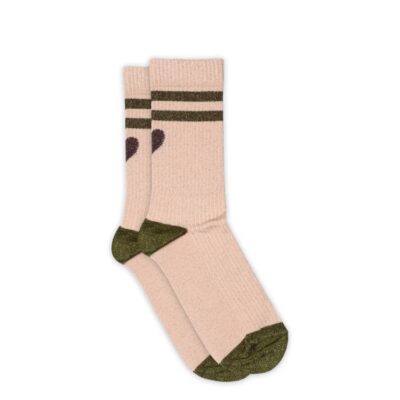 MP Denmark sokker - Elga Glitter Socks - 79755 - 853 Rose Dust