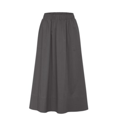 La Rouge nederdel - NOOS Vilma Skirt – LR1095 – Dark Brown