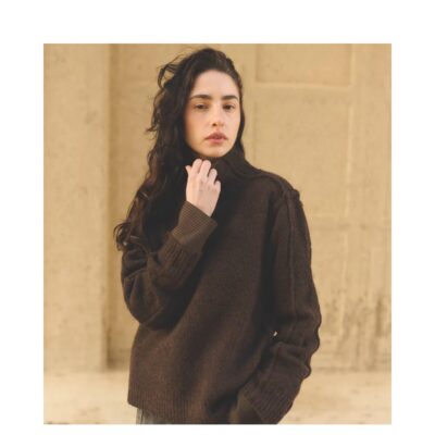 Humble strik - MazieHBS Pullover – 10896 – Dark Brown