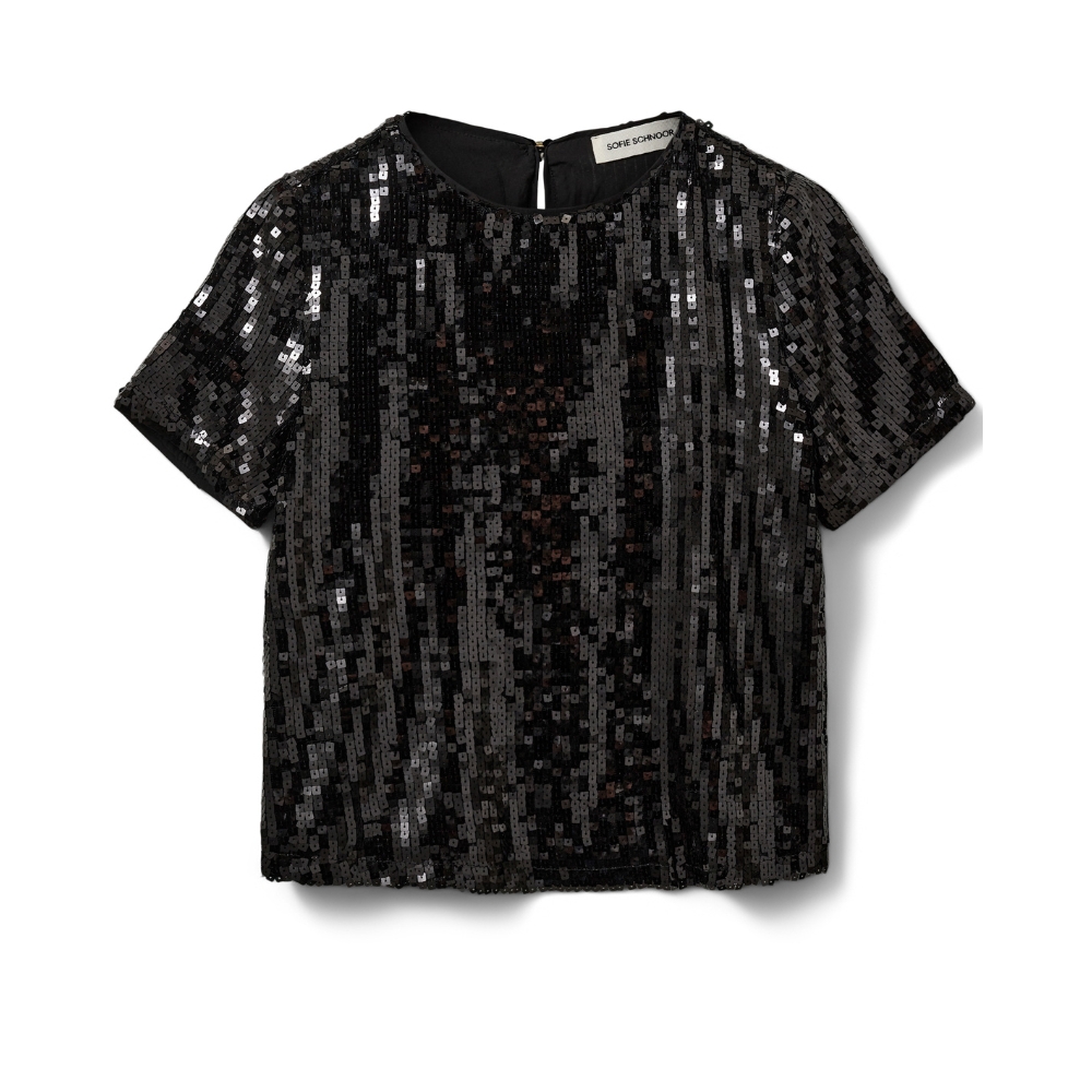 Sofie Schnoor top - S254201 (Sort) Sofie Schnoor pillet bluse - JoySW Jakke – S254201 – Black