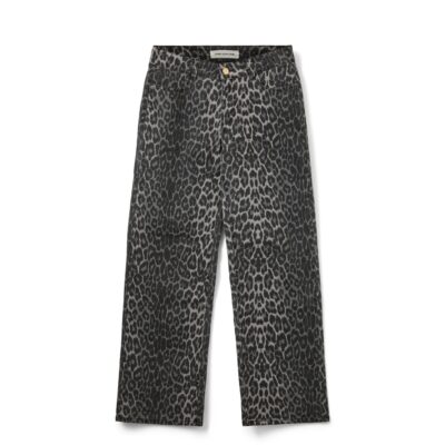 Sofie Schnoor leopard bukser - SiennaSW Leopard Buks – SNOS606 – Grey leopard
